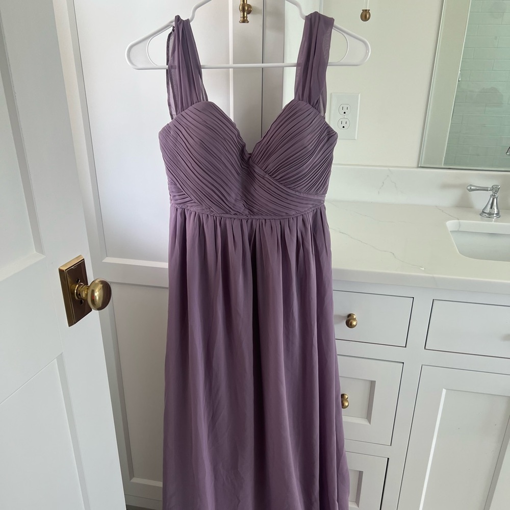 Pink blush maternity dress. Size small. Purple.